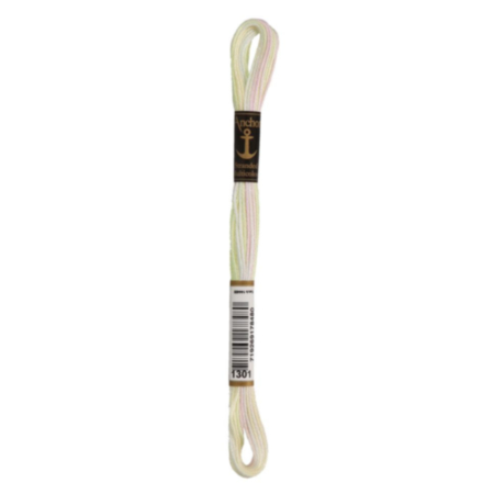 Anchor Stranded Cotton Multi-colour Skein (8m) | 2H4615\1301 - Pastel