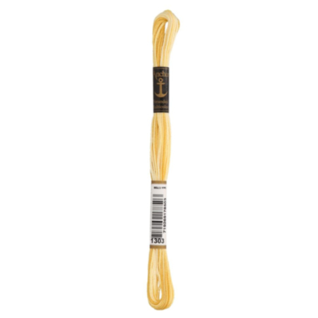 Anchor Stranded Cotton Multi-colour Skein (8m) | 2H4615\1303 - Yellow