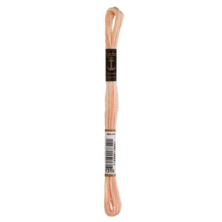Anchor Stranded Cotton Multi-colour Skein (8m) | 2H4615\1318 - Pink & White (Mixed)