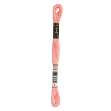 Anchor Stranded Cotton Skein (8m) | 2H4635\0008 - Pink