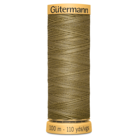 Gutermann Natural Cotton Thread (100m) | 2T100C\1025 - Khaki