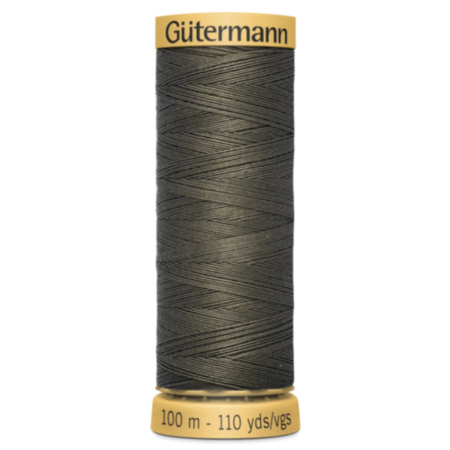 Gutermann Natural Cotton Thread (100m) | 2T100C\1114 - Grey
