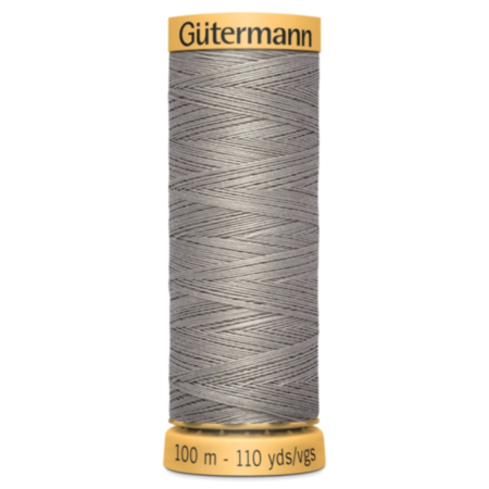Gutermann Natural Cotton Thread (100m) | 2T100C\1316 - Silver 
