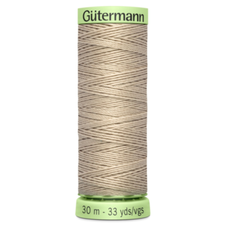 Gutermann Top Stitch Thread (30m) | 2T30\722 - Cream 