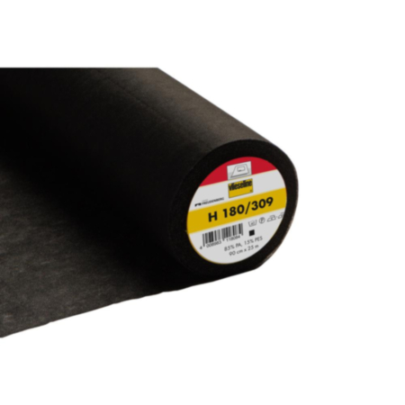 EasyFuse Ultrasoft Light Iron-on Interlining | 25m x 90cm - Black