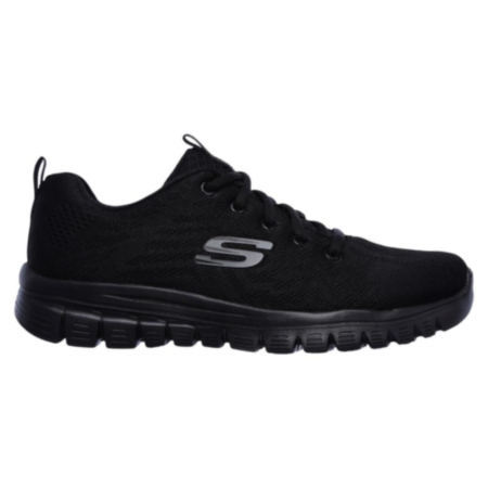 Skechers Graceful Get Connected Sports Shoe Size 6 Black