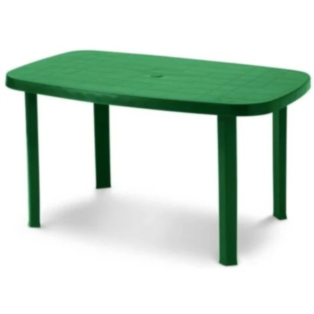 Culcita 140cm Oval Resin Patio Table - Green