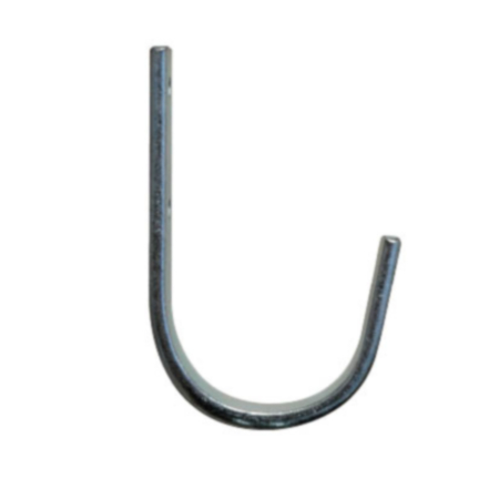 Zinc.Flat Iron Hook 170x100mm