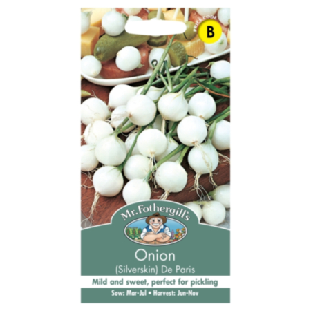 Onion De Paris (Silverskin) Seeds