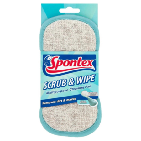 Spontex Scrub & Wipe Cleaning Pad