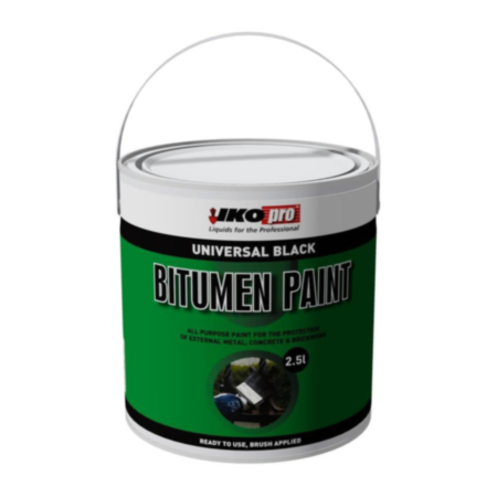 IKO Pro Black Bitumen Paint 2.5Ltr