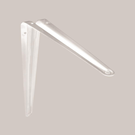 London Shelf Bracket - 100 x 75mm - White