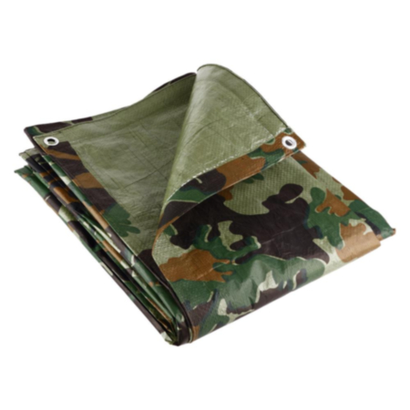 Camo Tarp 80gsm 1.2mx1.8m