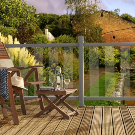 Clearview Glass Panels 100mm