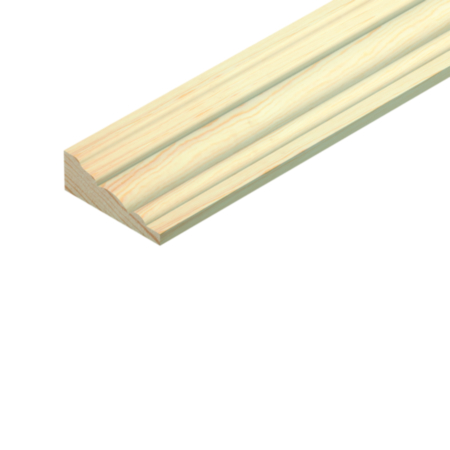 Barrel Mould Pine Decorative 34 x 12mm x 2.4m