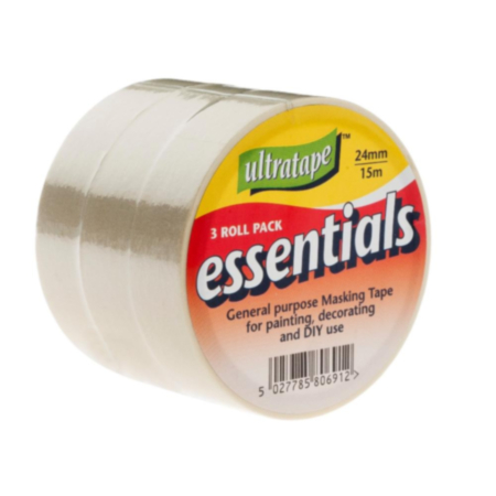 Masking Tape - General Purpose (3) 24mmx15m