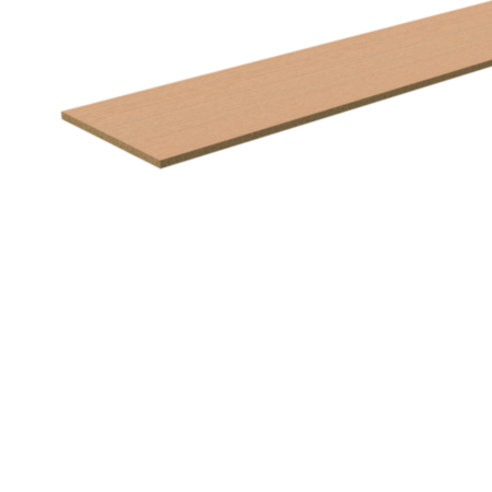 Melamine Lissa Oak Sheet Material - 2440 x 305 x 15mm