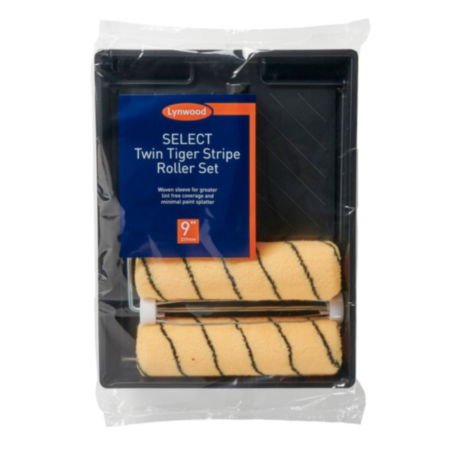 9" Tiger Stripe Roller Twin Sleeve