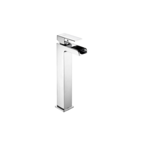 Sparkle Tall Mono Basin Mixer Tap - Chrome