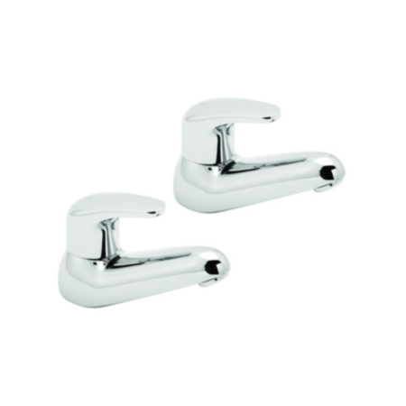 Adore Bathroom Bath Filler Taps - Chrome