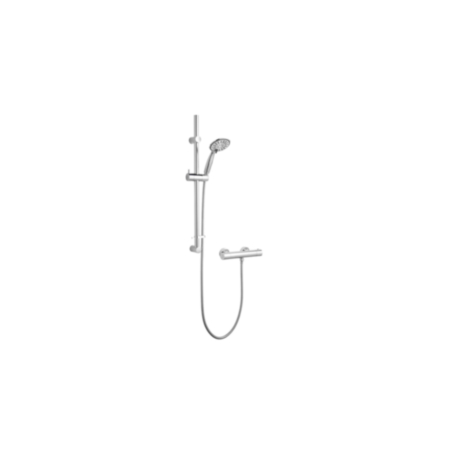 Kestrel Cool Touch Bar Thermostatic Shower Kit - Chrome