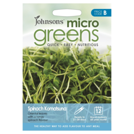 Micro Greens Spinach Komatsuna Seeds