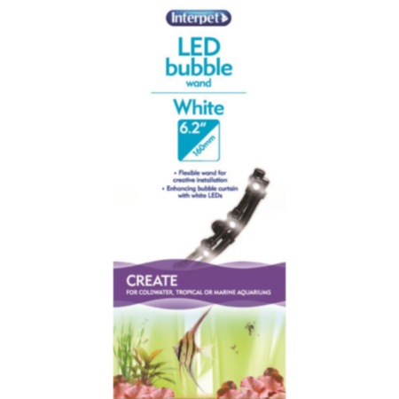 Interpet Lamp LED Bubble Wand - White 16cm