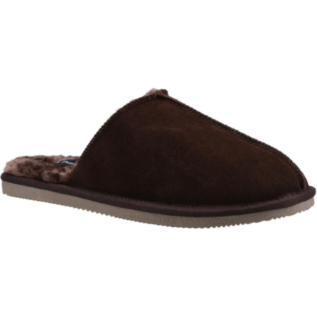 Hush Puppies Coady Slipper Size 7 Brown