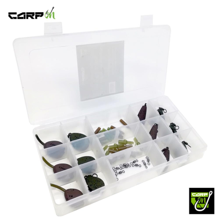 Carp On Soft Touch Boxed Carp Weight Set With Bolt Rigs & Swivels