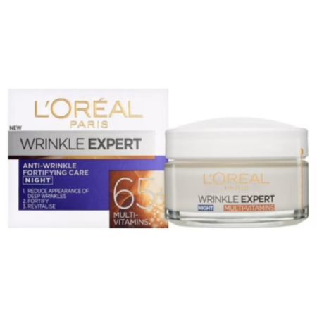 L'Oreal Wrinkle Expert 65+ Night Pot 50ml