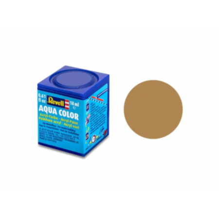Revell Matt "Ochre Brown" (RAL 1011) Aqua Color - 18ml