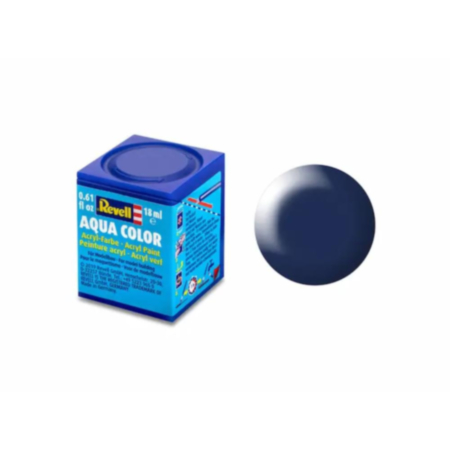 Revell Silk "Lufthansa-Blue" (RAL 5013) Aqua Color - 18ml