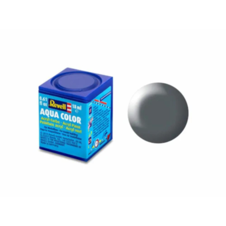Revell Silk "Dark Grey" (RAL 7012)Aqua Color Acrylic 18ml