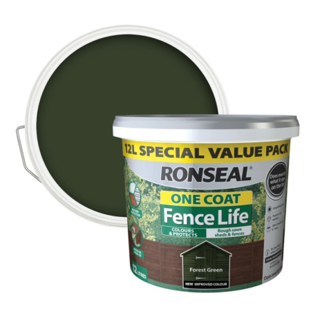 Ronseal One Coat Fencelife Forest Green 5lt