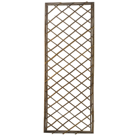 Heavy Duty Framed Willow Trellis Square 1.2 x 0.45m