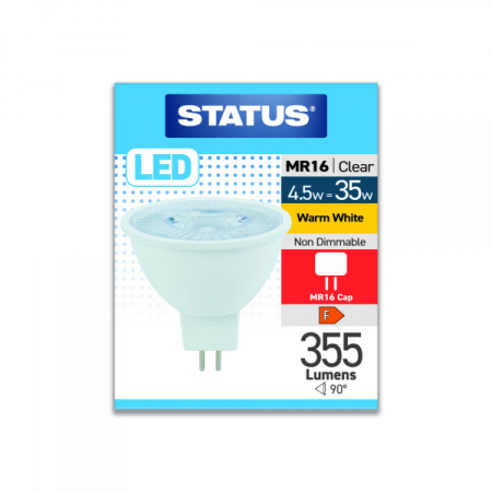 Status 35w LED MR16 Warm White Bulb