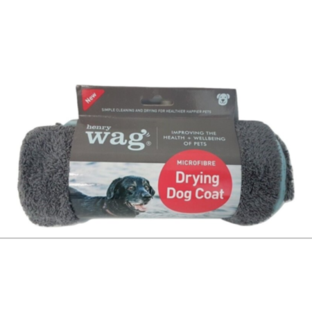 Henry Wag Dog Drying Coat - 45cm