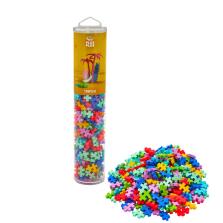 Plus-Plus Tropical mix / 240 Piece Tube