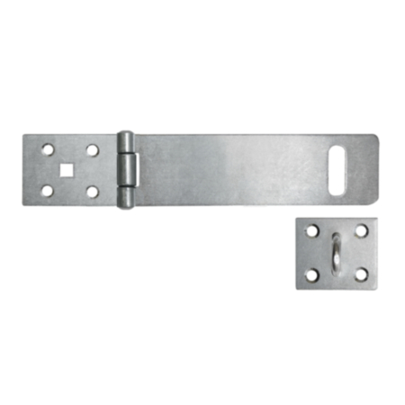 Safety Hasp & Staple 6" BZP