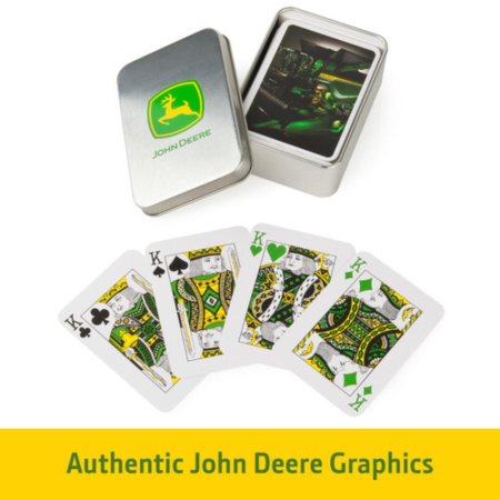 John Deere Playing Cards in Tin