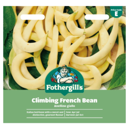 Fothergill's™ Climbing French Bean Anellino giallo Seeds