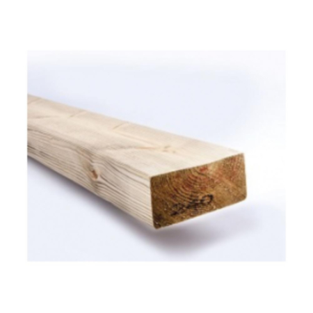 Planed Gauged C24 Tanalised Timber - 47 x 225mm x 3.6m