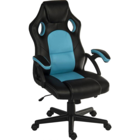 Kyoto Race Blue & Black Office Chair