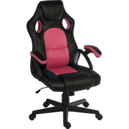 Kyoto Race Red & Black Office Chair