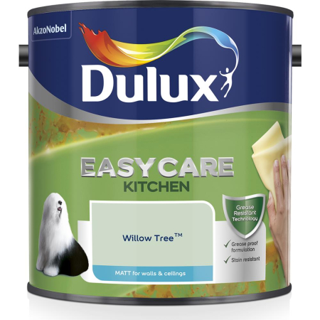 Dulux Easy Care Kitchen Matt Paint Willow Tree 2.5L