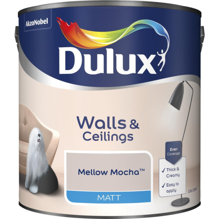 Dulux Matt Mellow Mocha 2.5L