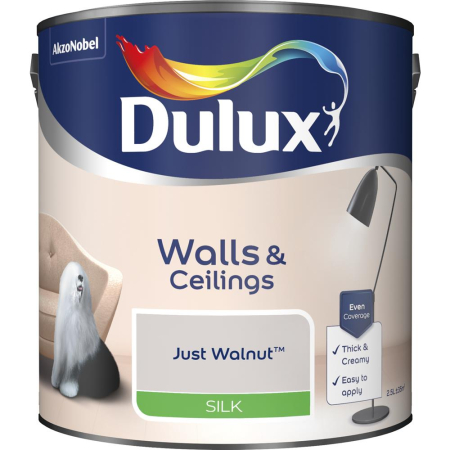 Dulux Silk Just Walnut 2.5L