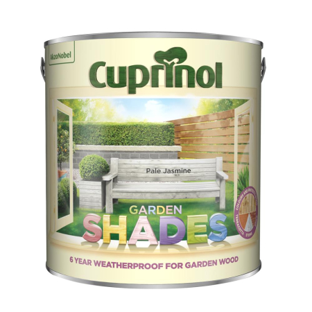 Cuprinol Garden Shades Pale Jasmine 2.5L Paint