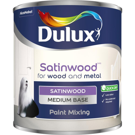 Dulux Colour Mixing Satinwood Medium Base 1L
