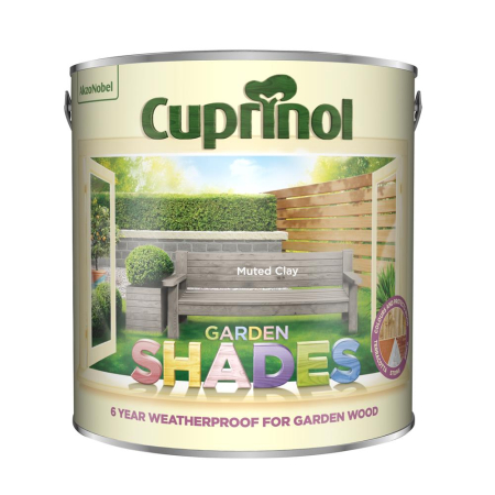 Cuprinol Garden Shades Muted Clay 2.5L Paint